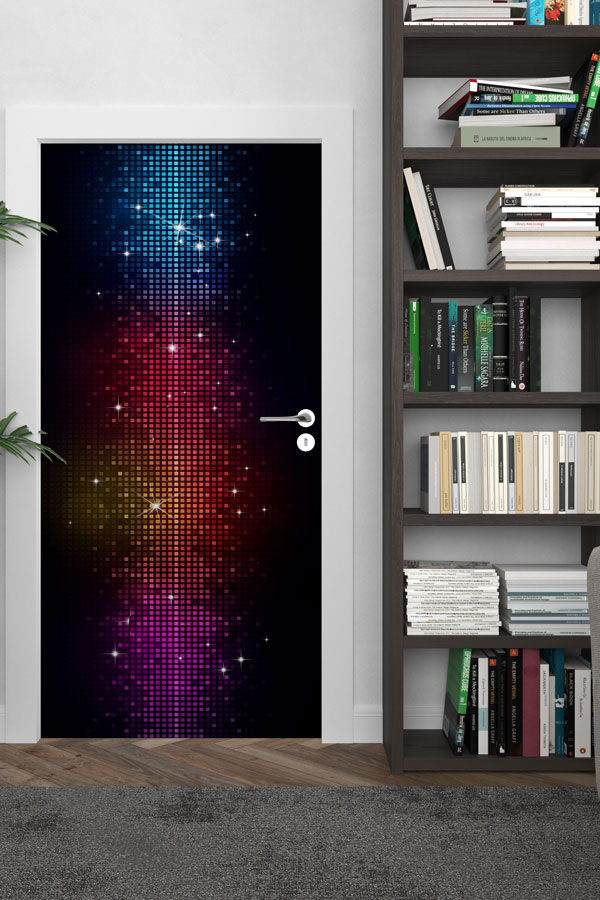 Dijital Pikselli Müzik Kapı Giydirme 8861