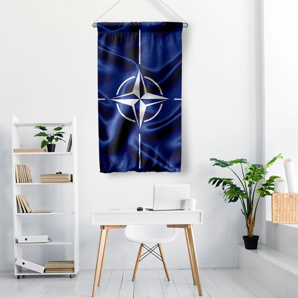 NATO Duvar Flaması 11136