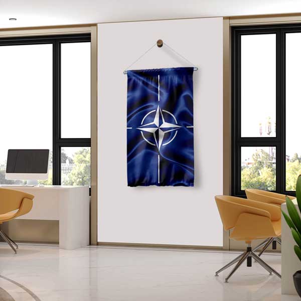 NATO Duvar Flaması 11136