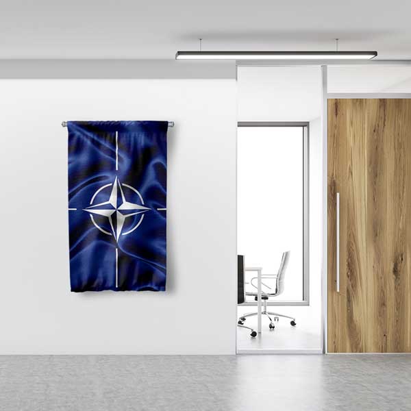 NATO Duvar Flaması 11136