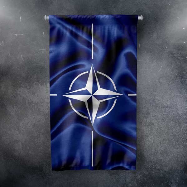 NATO Duvar Flaması 11136