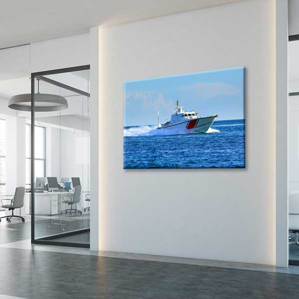 navy-wall-canvas-art-11192-01 Sahil Güvenlik Botu Duvar Kanvası – 11192