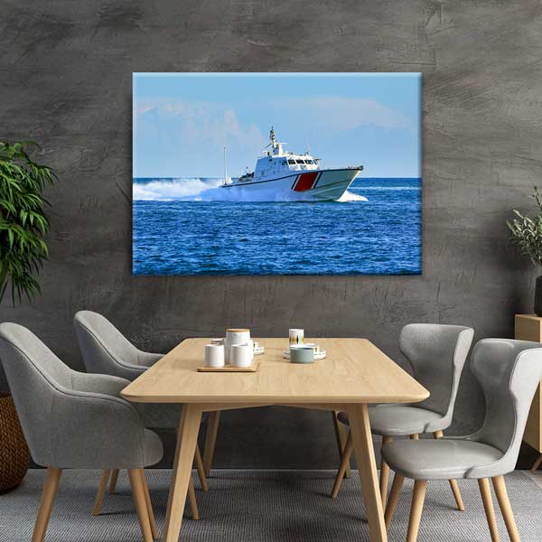 navy-wall-canvas-art-11192-04 Sahil Güvenlik Botu Duvar Kanvası – 11192