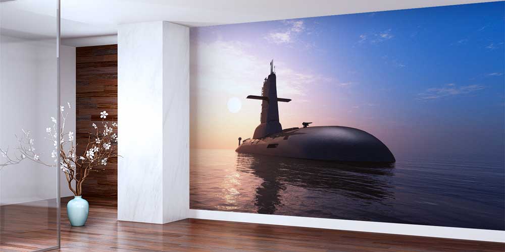 Gün Batımı Denizaltı Duvar Kağıdı 10934