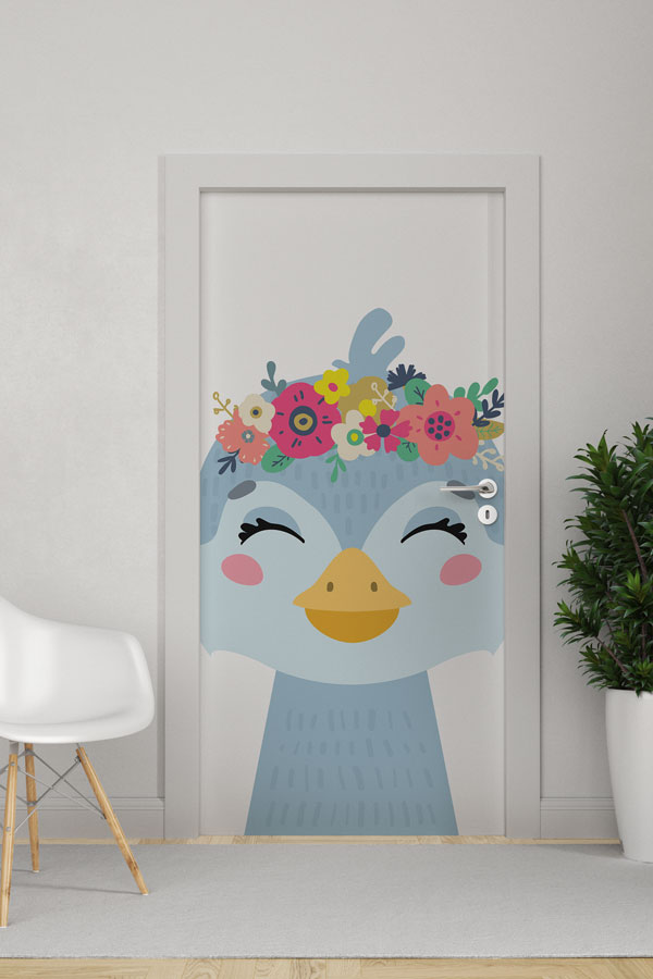 Bebek - Çocuk Odası Kapı Tasarımı 9951