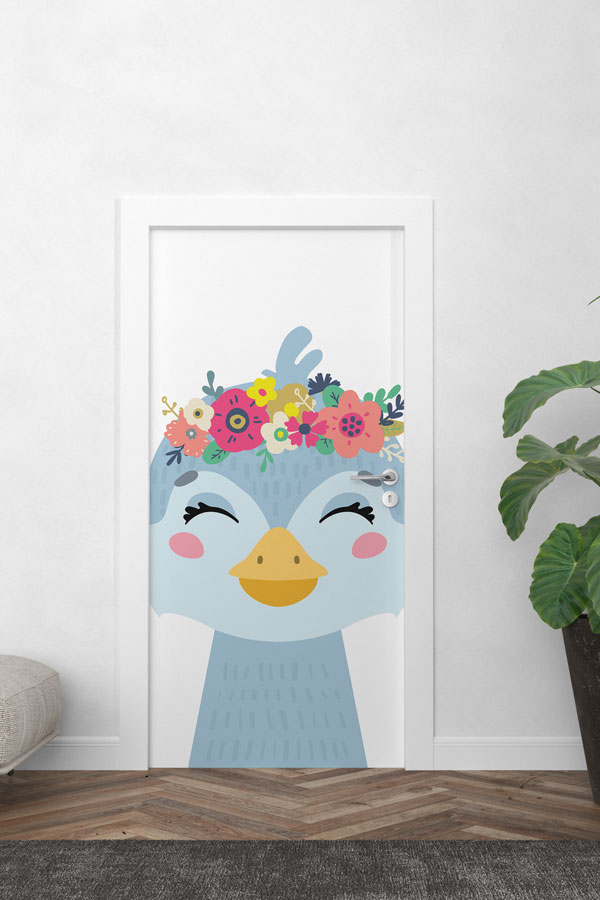 Bebek - Çocuk Odası Kapı Tasarımı 9951