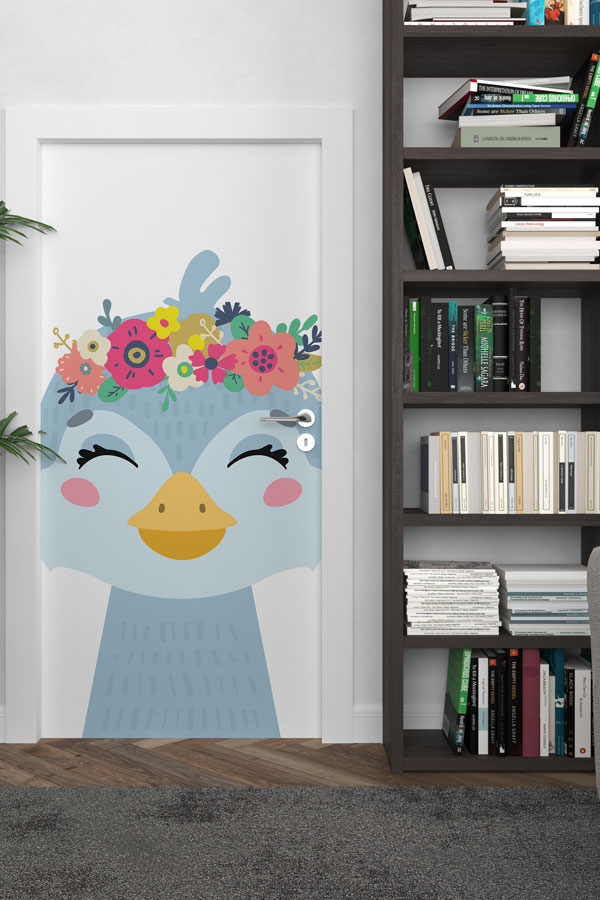 Bebek - Çocuk Odası Kapı Tasarımı 9951
