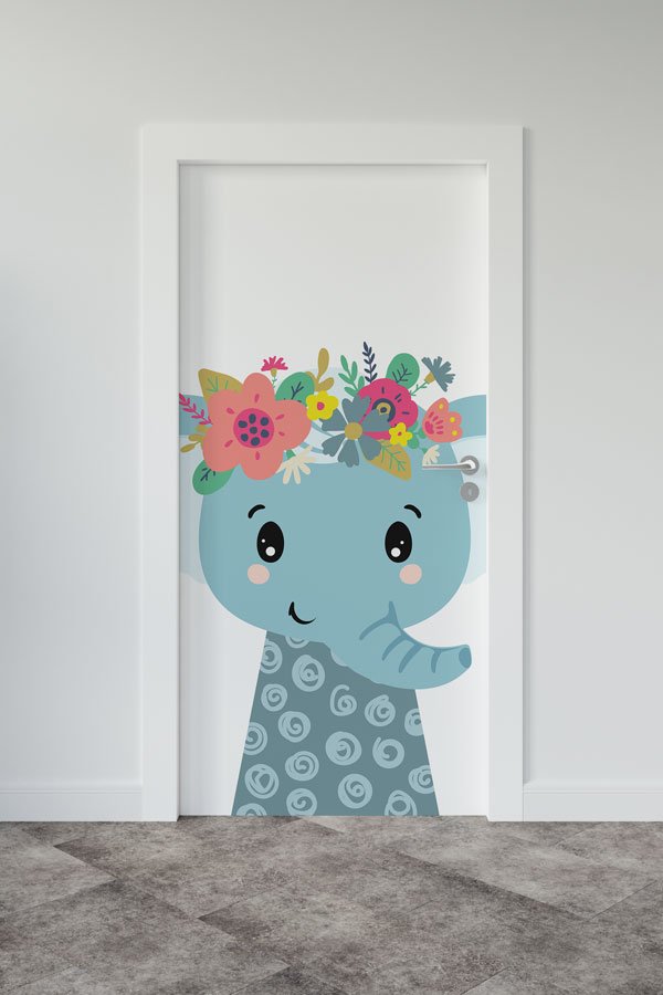 Bebek - Çocuk Odası Kapı Tasarımı 9955