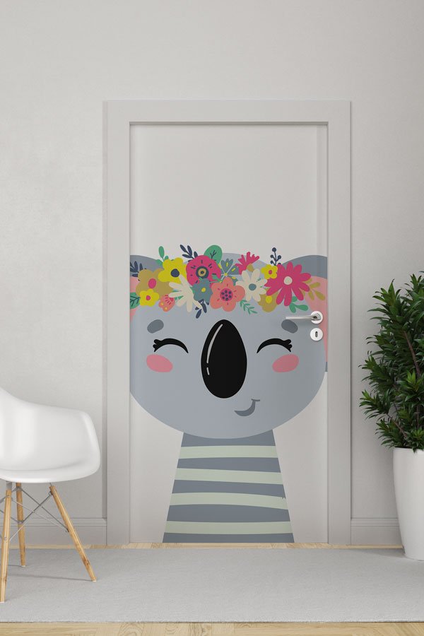 Bebek - Çocuk Odası Kapı Tasarımı 9956