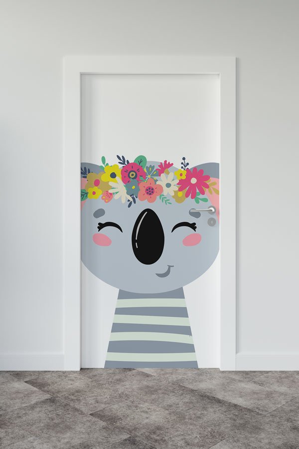 Bebek - Çocuk Odası Kapı Tasarımı 9956