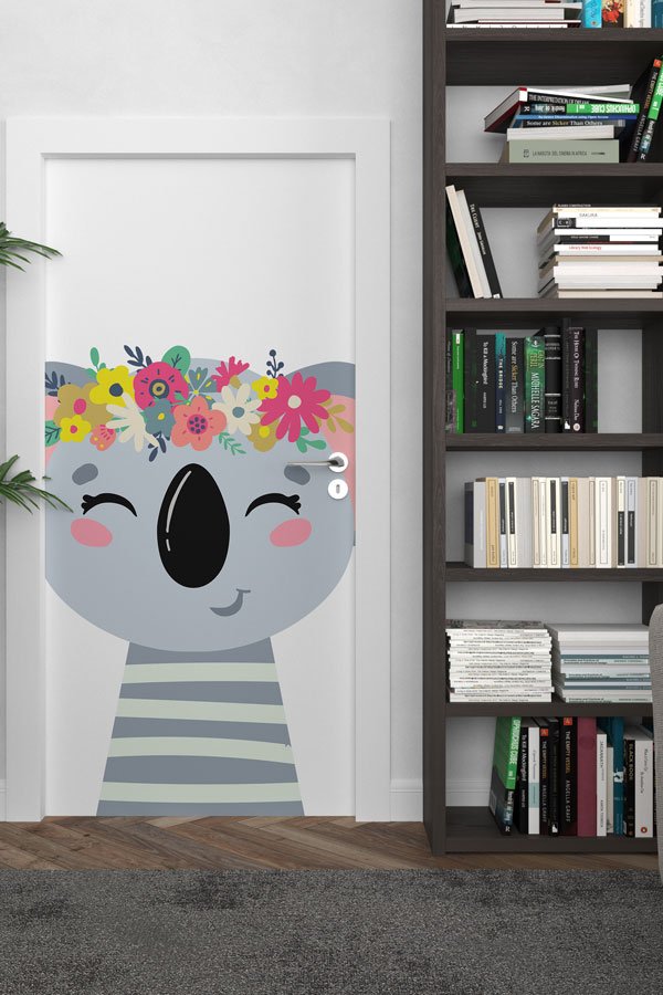 Bebek - Çocuk Odası Kapı Tasarımı 9956