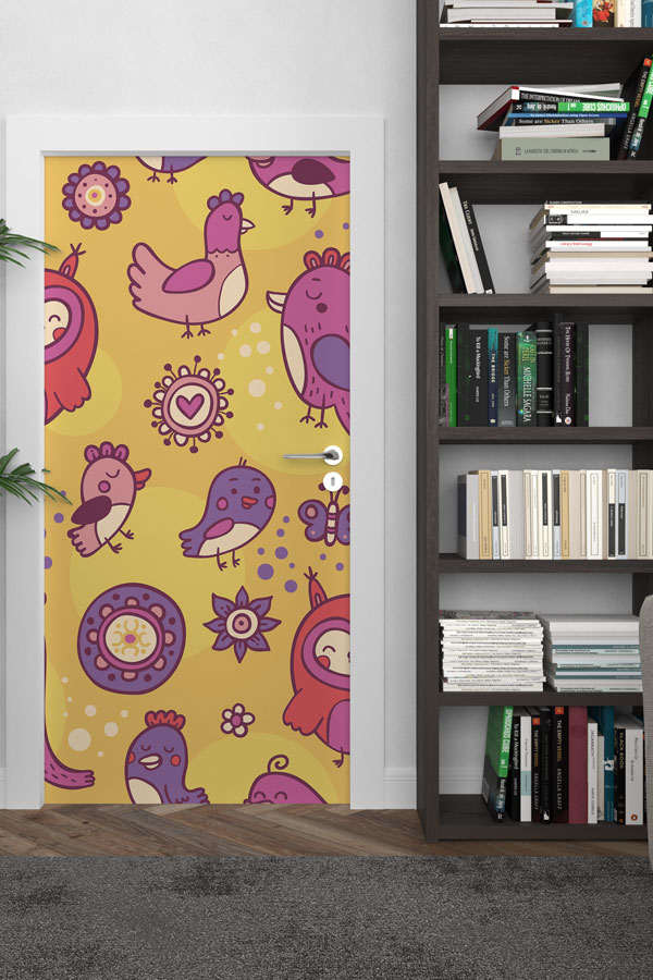 Bebek - Çocuk Odası Kapı Tasarımı 9976