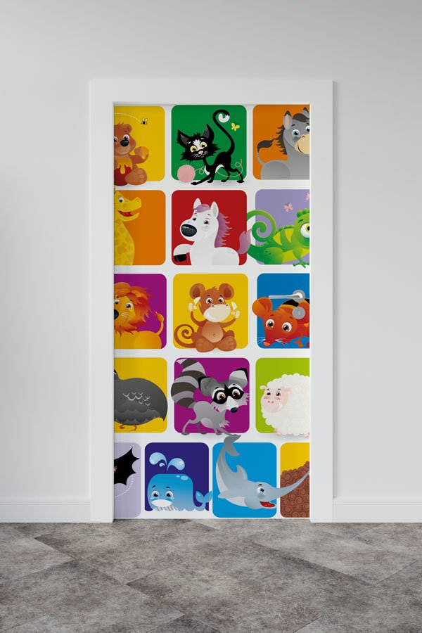 Bebek - Çocuk Odası Kapı Tasarımı 9986