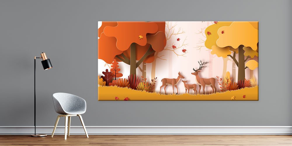 Bu büyük ebatlı duvar dekoru anaokulları ve kreşler 10157