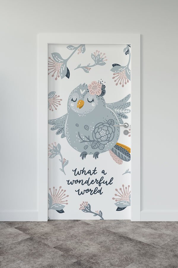 Bebek - Çocuk Odası Kapı Tasarımı 9915