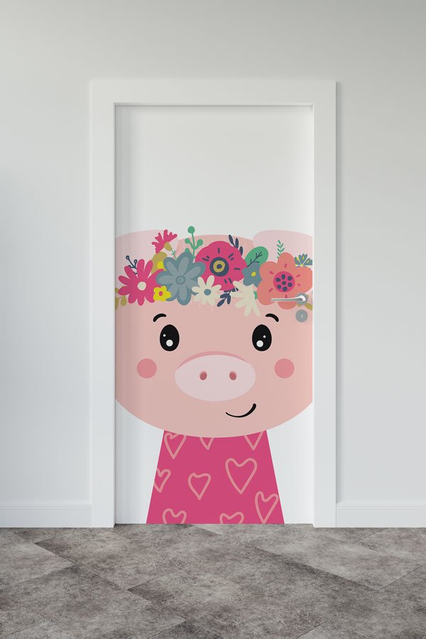 Bebek - Çocuk Odası Kapı Tasarımı 9952