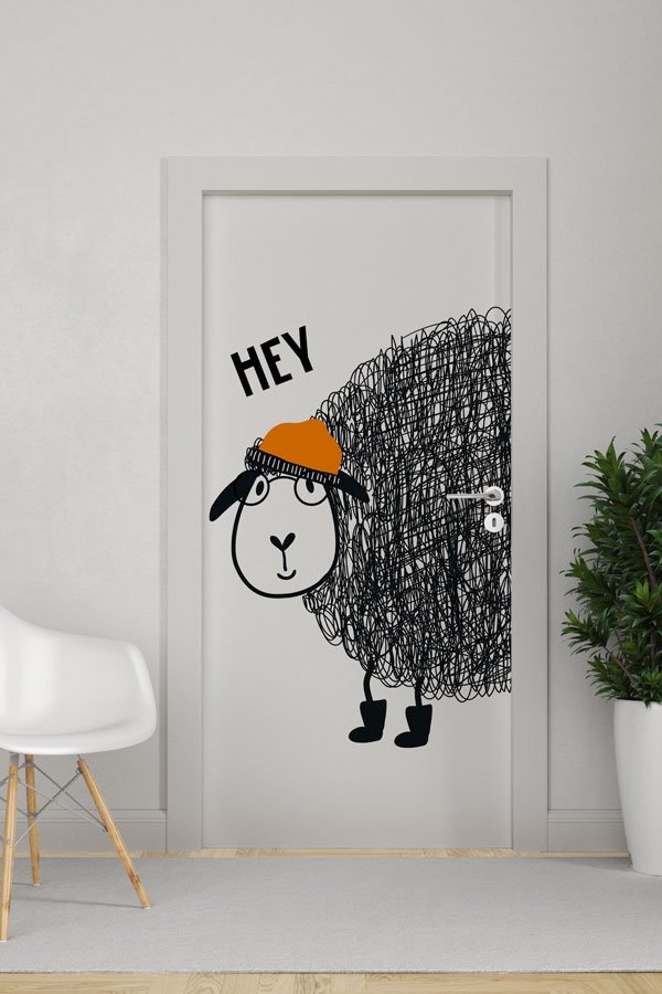 Bebek - Çocuk Odası Kapı Tasarımı 9908