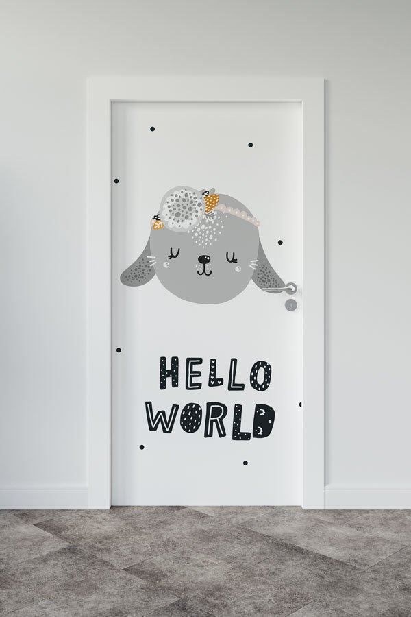 okul,sınıf,kapı,giydirme Bebek - Çocuk Odası Kapı Tasarımı 9914