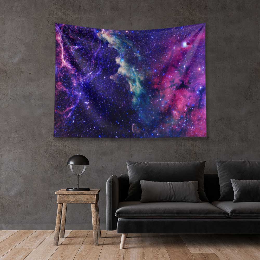 Mor Nebula Galaksi Uzay Duvar Örtüsü 4358