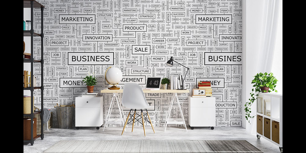 Business ve Yönetim Yazılı Duvar Kağıdı 5351