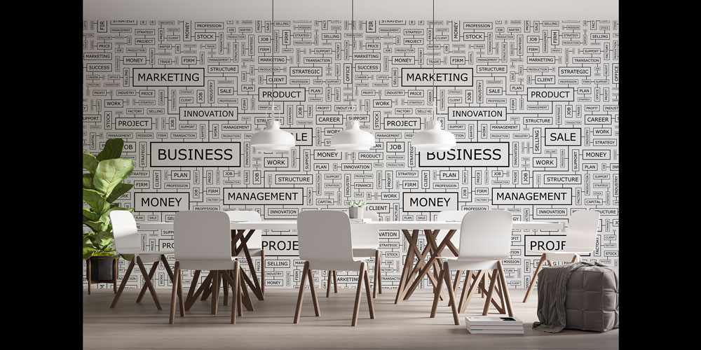 Business ve Yönetim Yazılı Duvar Kağıdı 5351