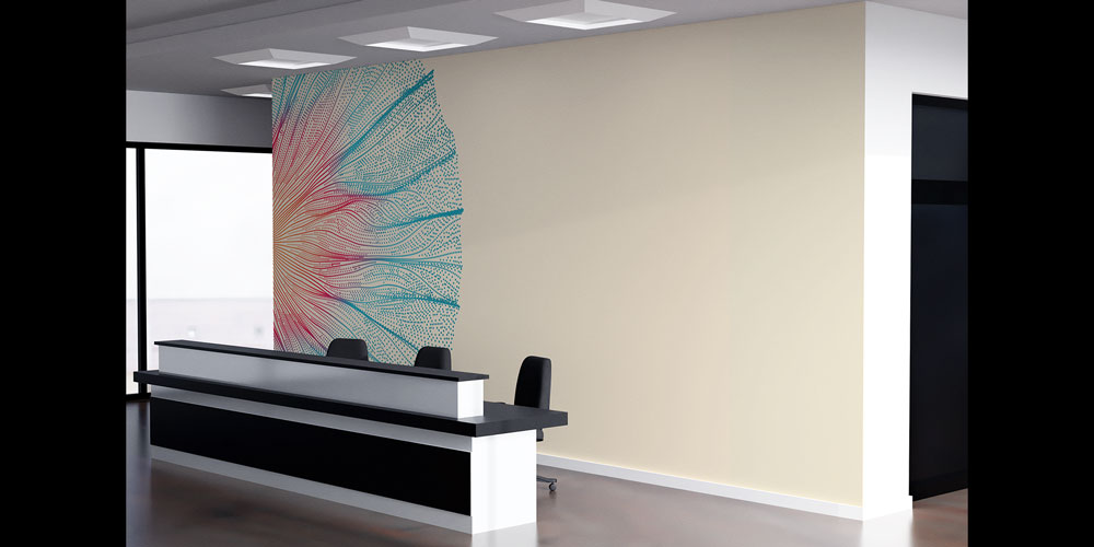 ofis-duvar-kagidi-5392-02 Modern Organik Formlu Soyut Sanatsal Duvar Kağıdı Tasarımı 5392