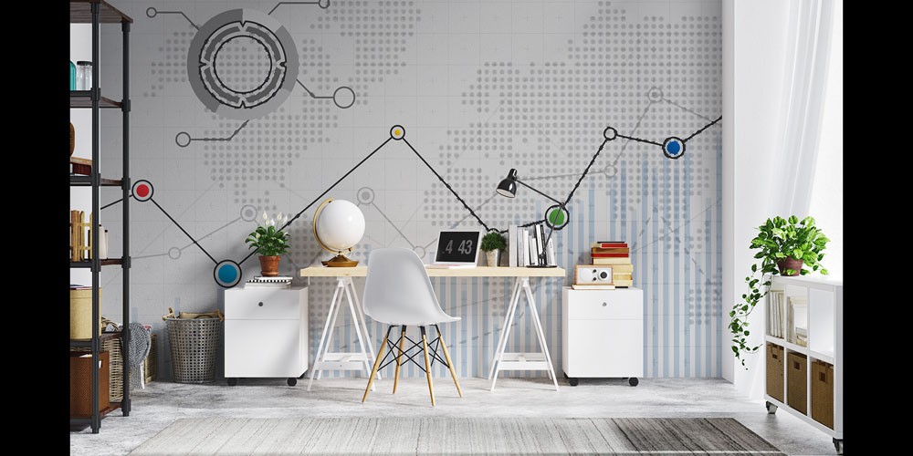 Finansal Grafik ve Veri Analizi Temalı Duvar Kağıdı 5339