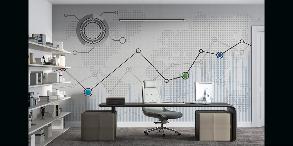 Finansal Grafik ve Veri Analizi Temalı Duvar Kağıdı 5339