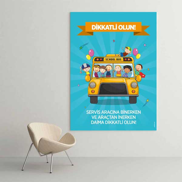 Servis Aracı Güvenliği Eğitim Tablosu – B-736