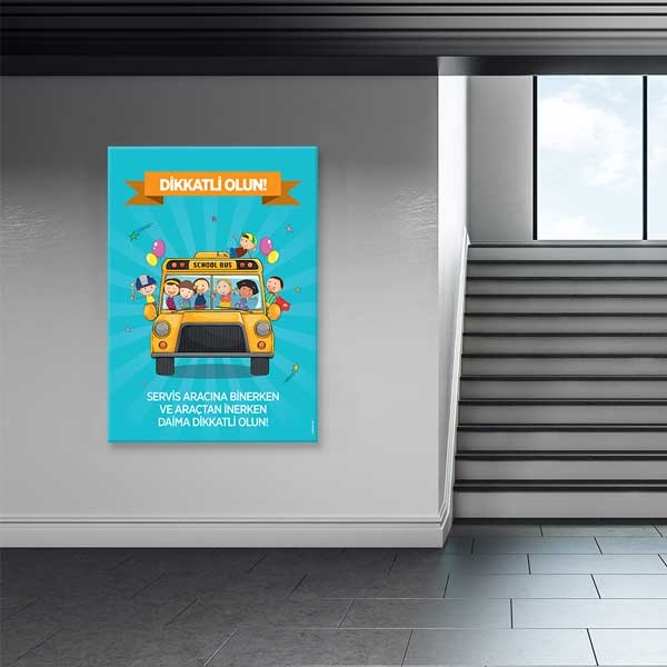 Servis Aracı Güvenliği Eğitim Tablosu – B-736