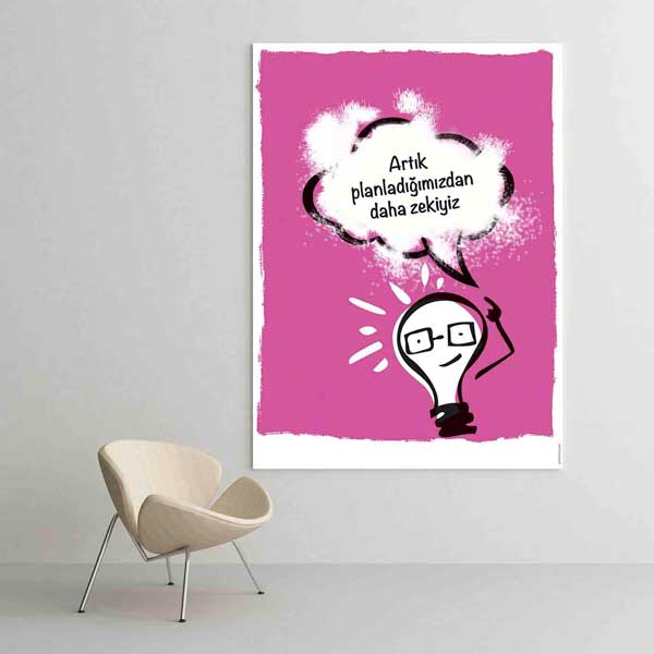 "Planladığımızdan Daha Zekiyiz" Motivasyon ve Eğitim Tablosu – B-882