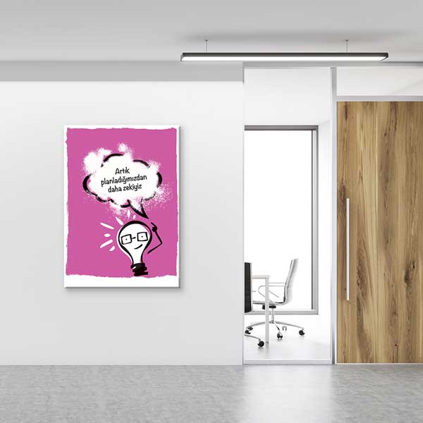 "Planladığımızdan Daha Zekiyiz" Motivasyon ve Eğitim Tablosu – B-882