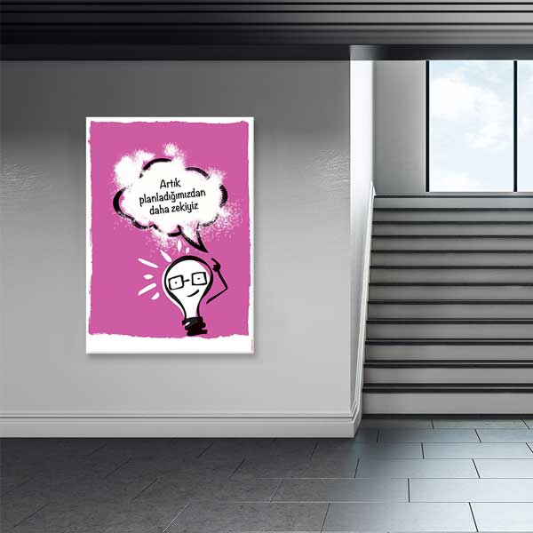 "Planladığımızdan Daha Zekiyiz" Motivasyon ve Eğitim Tablosu – B-882