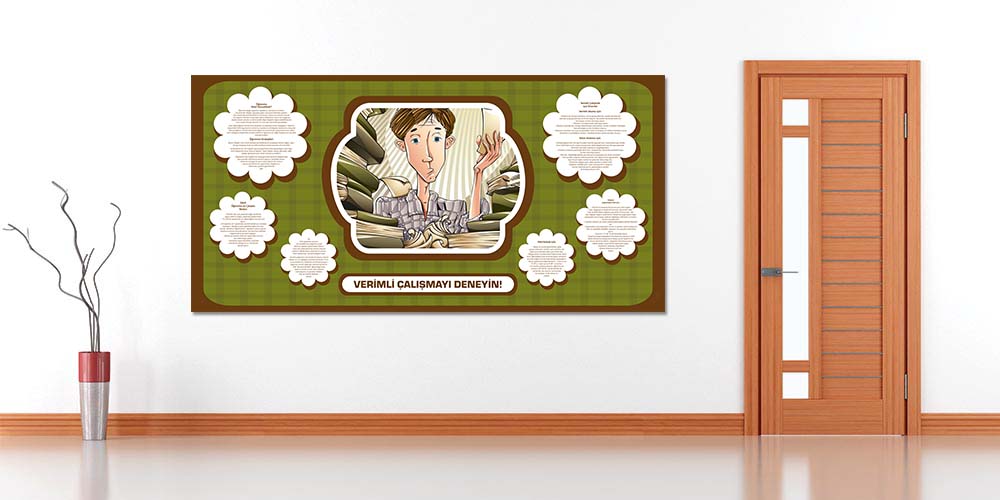 Verimli Çalışma Deneyimi Bilgilendirme Panosu 3037
