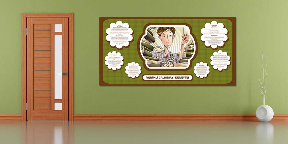 Verimli Çalışma Deneyimi Bilgilendirme Panosu 3037