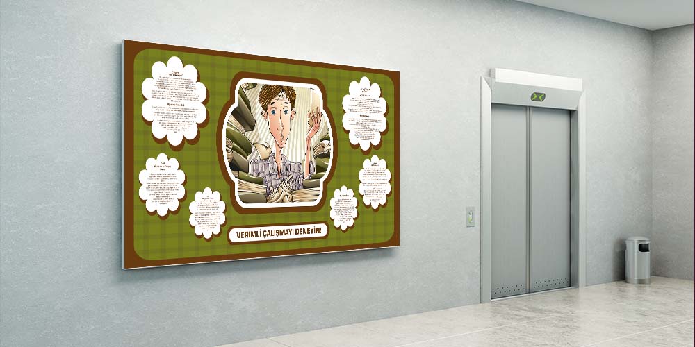 Verimli Çalışma Deneyimi Bilgilendirme Panosu 3037