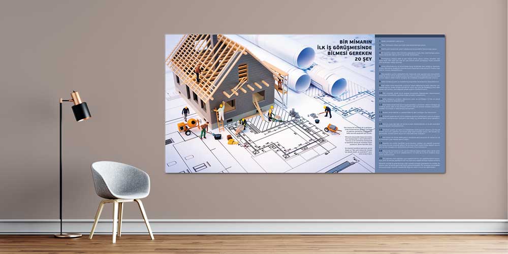 Mimarın İlk İş Görüşmesi İçin 20 Tavsiye Posteri 3146