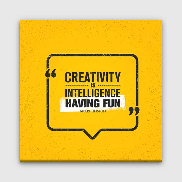 okul-duvar-giydirmeleri-3168-00 Einstein Yaratıcılık Duvar Tablosu - Zeka Eğlenirken – 3168