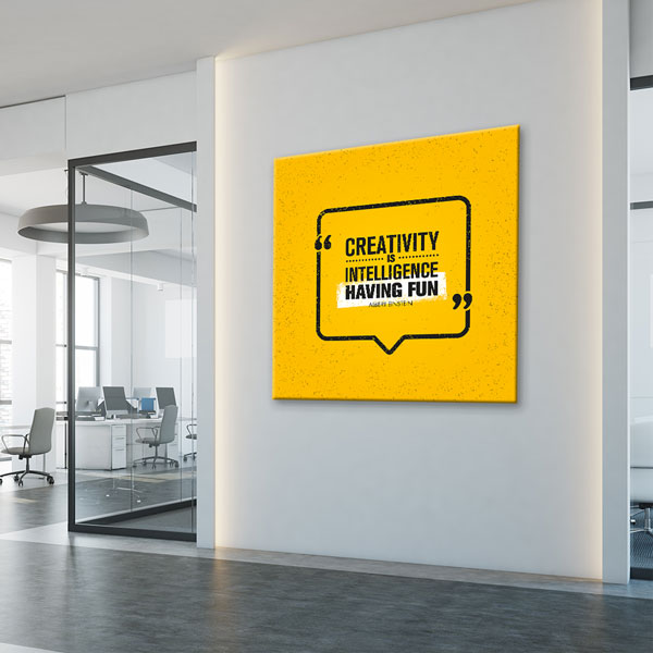 okul-duvar-giydirmeleri-3168-07 Einstein Yaratıcılık Duvar Tablosu - Zeka Eğlenirken – 3168