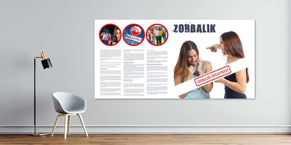 Zorbalık Sonlandırma Bilgilendirme Posteri 4117