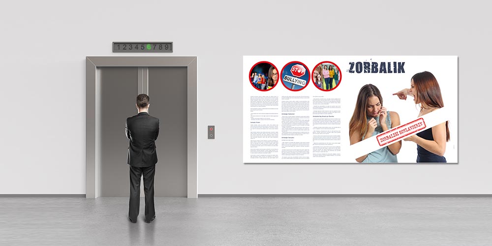okul-duvar-giydirmeleri-4117-02 Zorbalık Sonlandırma Bilgilendirme Posteri 4117