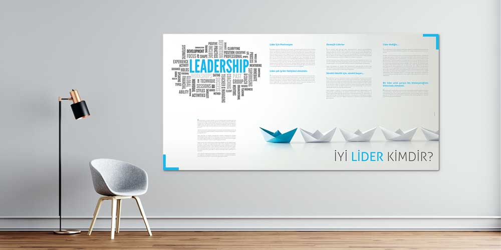 Liderlik Motivasyon Duvar Dekoru 3002