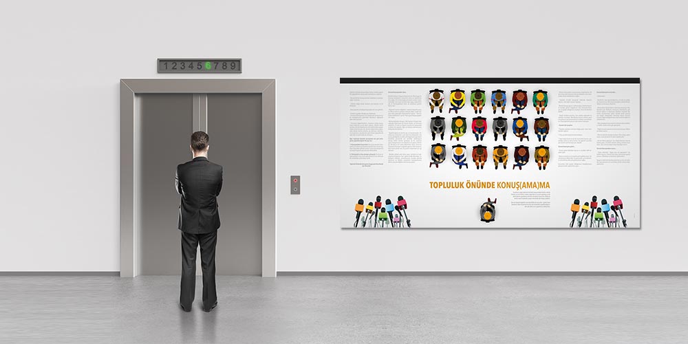 okul-duvar-kagitlari-3055-05 Topluluk Önünde Konuşma Korkusu Duvar Dekoru 3055