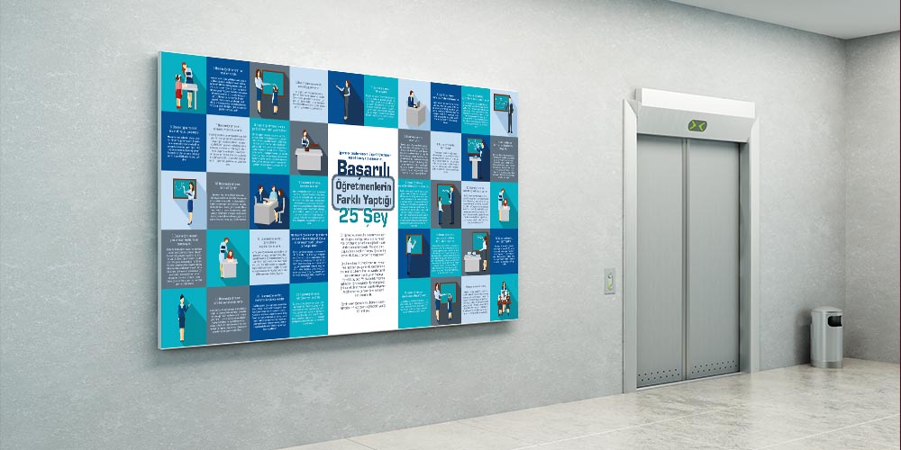 Başarılı Öğretmenlerin 25 Farklı Yaptığı Şey Posteri  3118