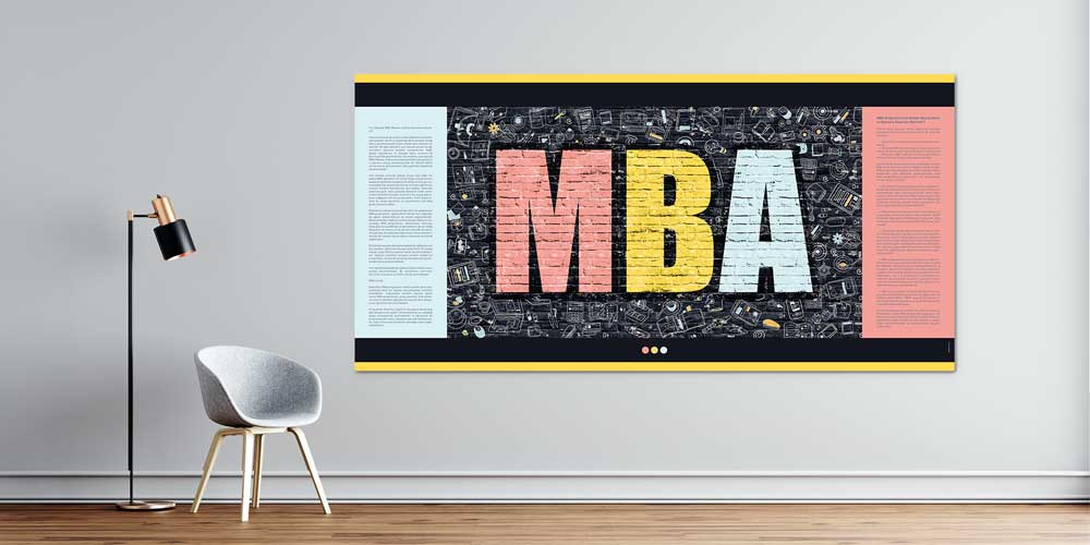 MBA Eğitimi Bilgilendirme Posteri 3030