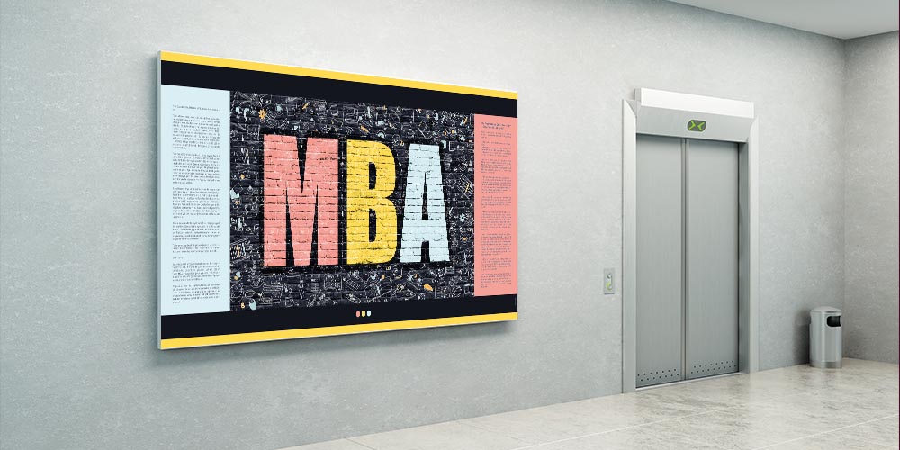 MBA Eğitimi Bilgilendirme Posteri 3030