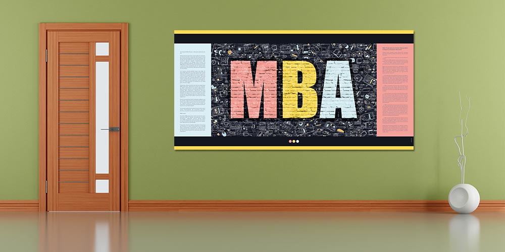 MBA Eğitimi Bilgilendirme Posteri 3030