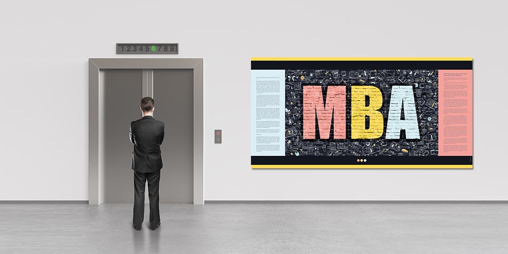 MBA Eğitimi Bilgilendirme Posteri 3030