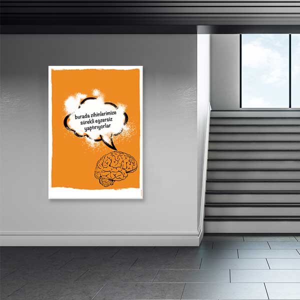 "Zihinlerimize Sürekli Egzersiz" Eğitim ve Motivasyon Tablosu – B-879