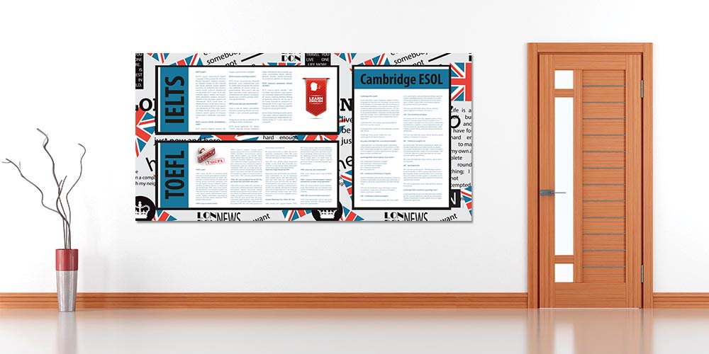 IELTS TOEFL Cambridge ESOL Dil Sınavları Hazırlık Poster 3013